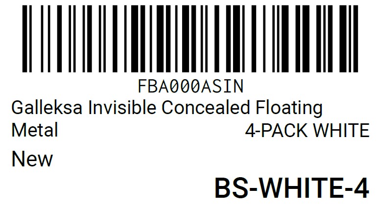 Amazon Fba Barcode Label